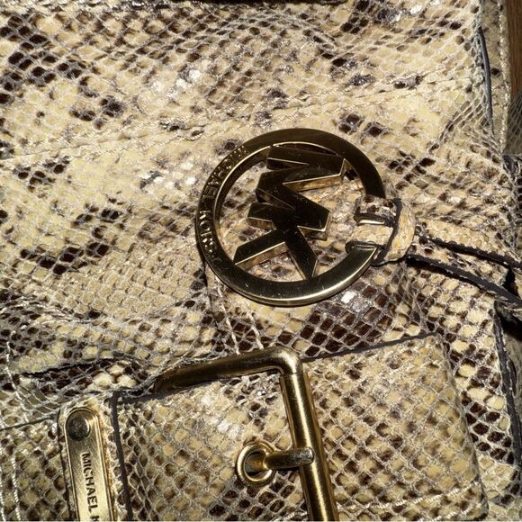 MK Snakeskin Pattern Tote Bag - Picture 5 of 6